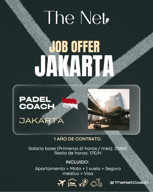 Job opportunity in Indonesia