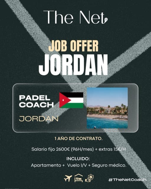 Job opportunity in Jordan