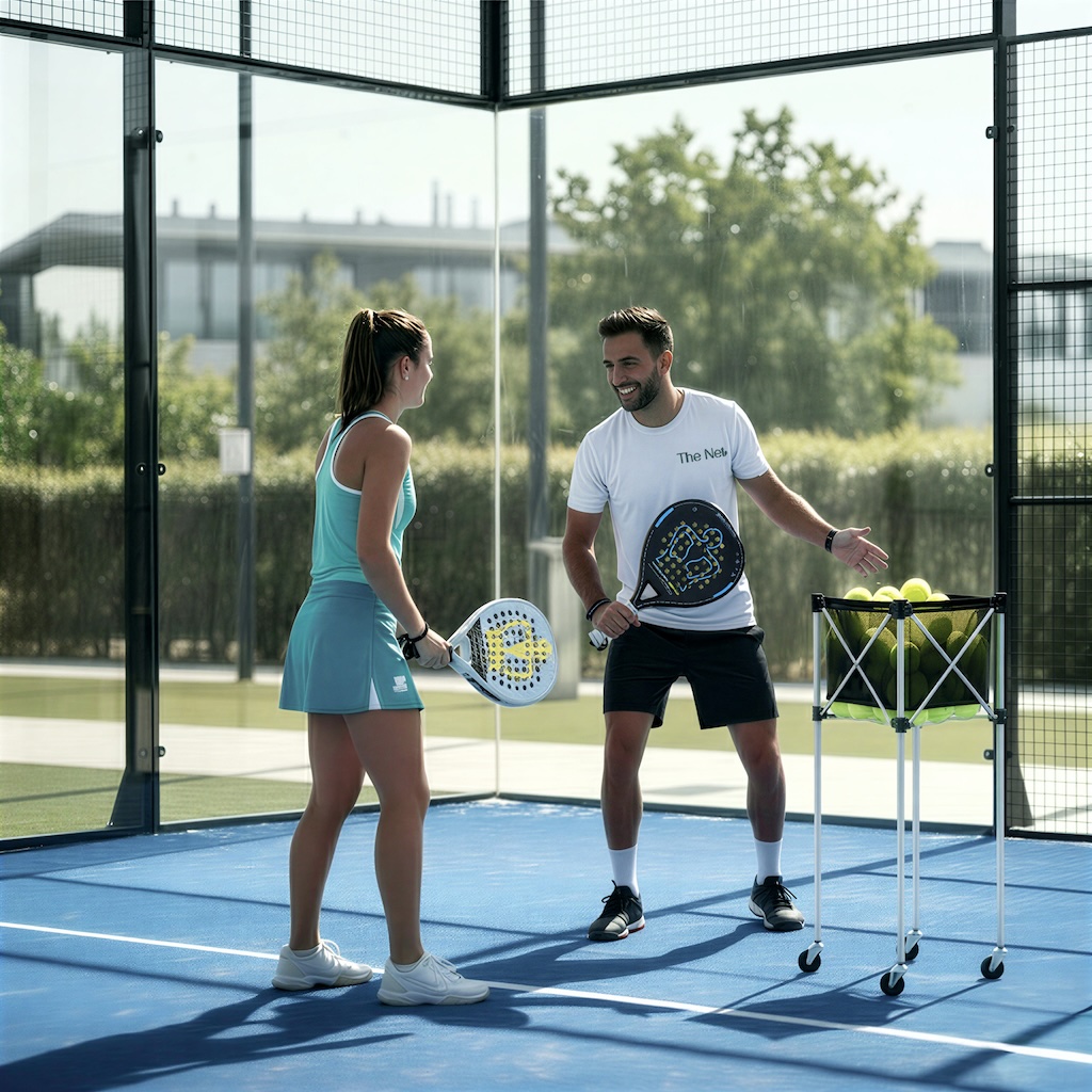 Padel coach training